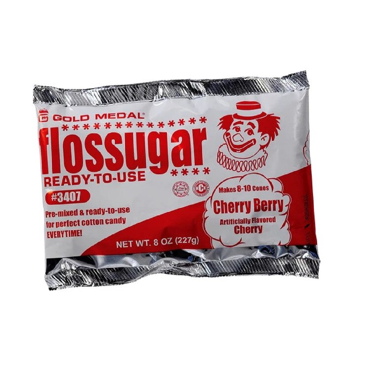 Gold Medal Flossugar 8 Oz cherry